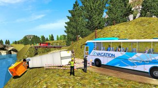 Offroad Bus Driving Games 2019 screenshot 0