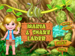 Play with Maria Snakes Ladders screenshot 0