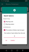 Rhyme Finder(az) screenshot 6