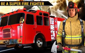 Real City Heroes Fire Fighter Games 2018 🚒 screenshot 9