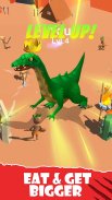 Simulator serangan dinosaurus 3D screenshot 1