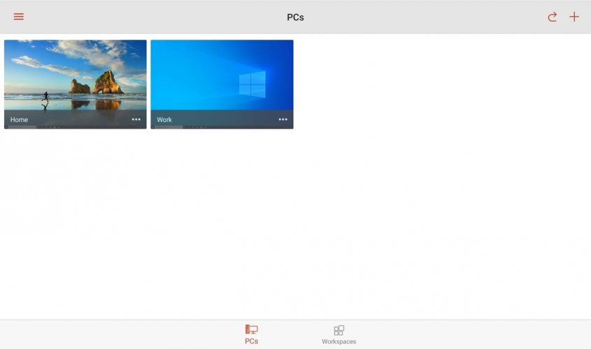 Microsoft Remote Desktop Screenshot