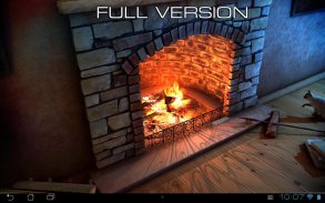 Fireplace 3D FREE lwp screenshot 8