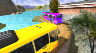 Zigzag Offroad Bus Tourist Sim screenshot 1