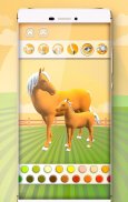 Horse Coloring Book 3D screenshot 1