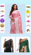 Woman Fancy Saree Photo Suit Editor screenshot 2