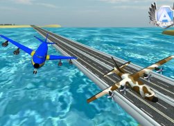 Simulatore di volo aereo A-3D screenshot 6