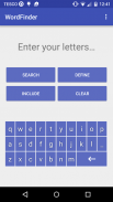Word Finder screenshot 0