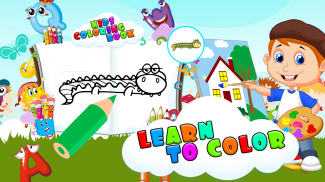 Coloring Animals - Kids Learning Game 3D screenshot 0