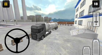 Truck Simulator 3D: Fuel Transport screenshot 0