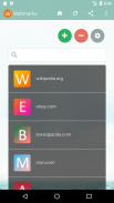 Webmarks: Fast Internet Shortcuts screenshot 0