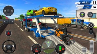 Car Transporter Truck Simulator Game 2019 screenshot 0