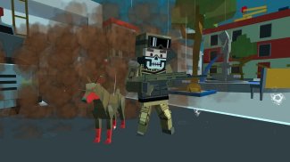 Blocky Combat Swat Zombie 1 screenshot 5