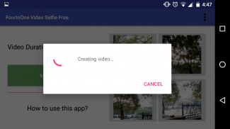 FourInOne Video Selfie FREE screenshot 2