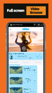 Full Screen Video Browser screenshot 1