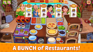 Crazy Restaurant Chef - Game Memasak 2020 screenshot 3