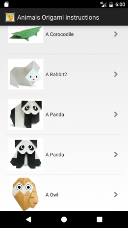 Tiere Origami Anleitung Für Android Apk Herunterladen