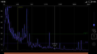 Спектрус - АЧХ анализатор звуковых волн screenshot 5