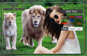 Lion Photo Editor screenshot 3