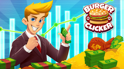 Burger Clicker. Legal Idle Tap Billionaire Grátis- Ganhe dinheiro com  facilidade! Levante seu império burguer do zero e se torne o modelo  comercial a seguir. Toque na tela para se tornar um