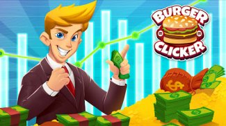 Burger Clicker Idle Money Game screenshot 9