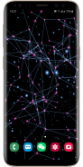 Tapeta na żywo Galaxy Particle screenshot 0