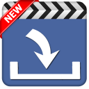 ดาวน์โหลดวิดีโอ HD สำหรับวิดีโอ Facebook Download Icon