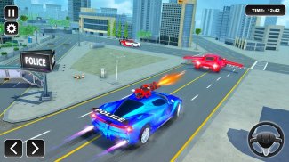 Flying Cars: Police Car Games screenshot 2