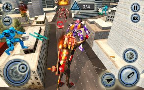 Ultimate Wild Lion Robot: Car Robot Transform Game screenshot 9