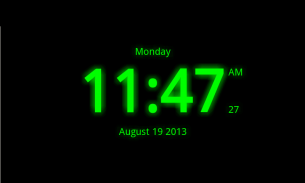 Digital Clock Live Wallpaper-7 screenshot 0