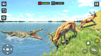 Wild Crocodile Sim Animal Game screenshot 3