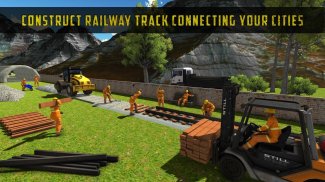 Train Station Construction Build Railway Simulator screenshot 6