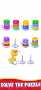 Hoop Stack Sort Puzzle 3D Game screenshot 7