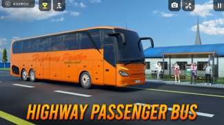 Driving Simulator 3d Bus Games screenshot 1