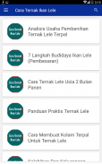 Cara Ternak Ikan Lele screenshot 0