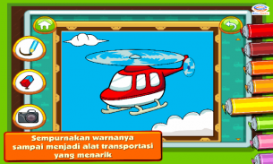 Marbel Mewarnai : Transportasi screenshot 3