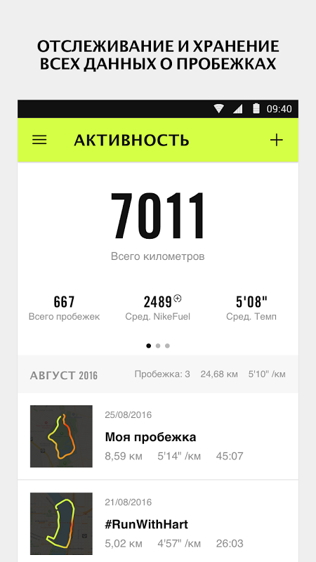 Nike Run Club 3.15.0 Загрузить APK 