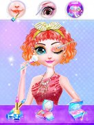 Fashion Celebrity Hair Salon: Make Up And Dress up screenshot 4