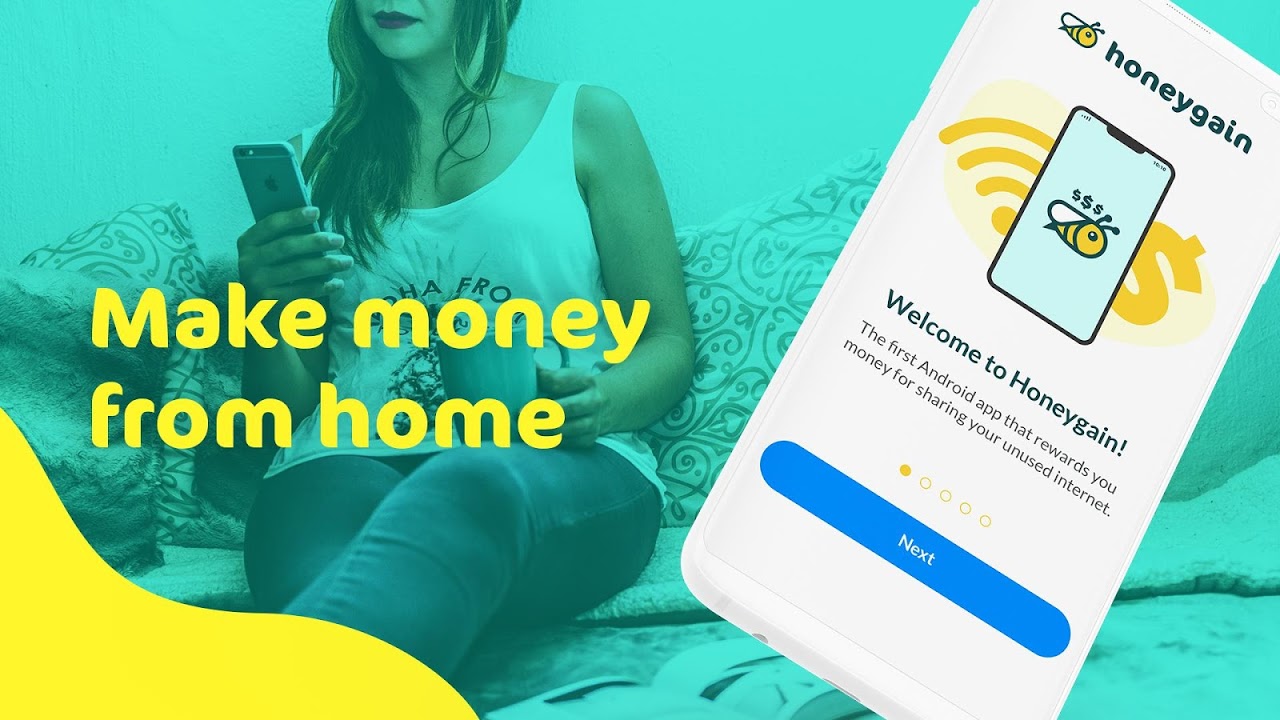 HoneyGain - Ganhe Dinheiro com Sua Internet