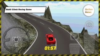 mengemudi mobil merah screenshot 0