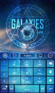 Galaxies GO Keyboard Theme screenshot 4