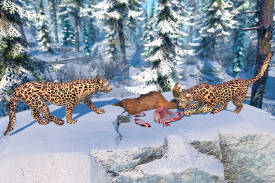 Leopard Game Snow Jungle screenshot 13