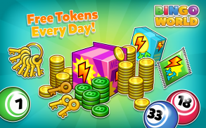 Bingo World - FREE Game screenshot 0