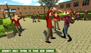 High School Gangster Bully Fights Karate Girl Game screenshot 5