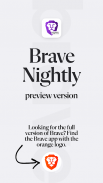 Brave Nightly (개발자 및 테스터) screenshot 0