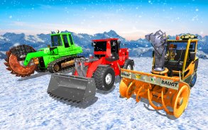 Snow Plow Truck Driving Sim 3D screenshot 11