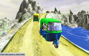 Mountain Auto Tuk Tuk Rickshaw : New Games 2019 screenshot 1