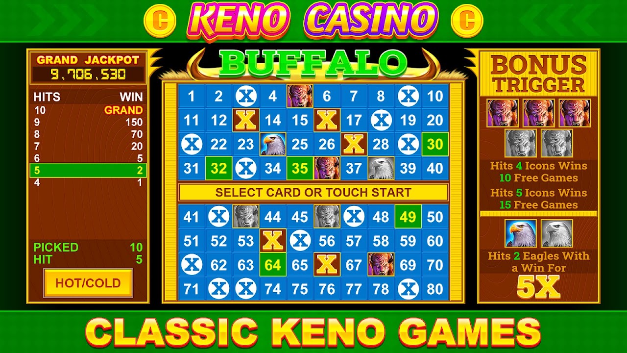 Keno - Casino Keno Games - Загрузить APK для Android | Aptoide