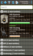 My Warranties Lite screenshot 18