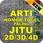 Arti Nomor Togel Paling Jitu 2D/3D/4D Lengkap screenshot 0